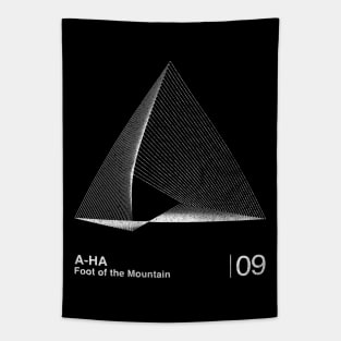 Foot Of The Mountain / Minimalist Graphic Fan Artwork Design Tapestry