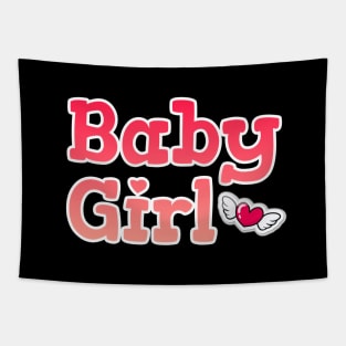 Baby Girl <3 Cute Gift Tapestry