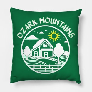 Ozark Mountains Pillow