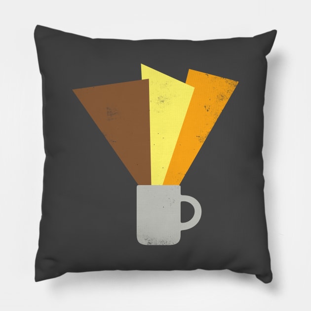 Sunshine coffee Pillow by Vanphirst