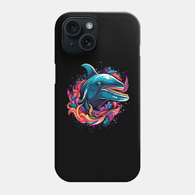 Dolphin Smiling Phone Case by JH Mart