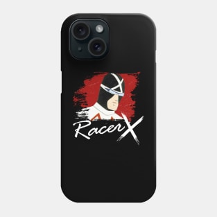 racer x vintage red black Phone Case