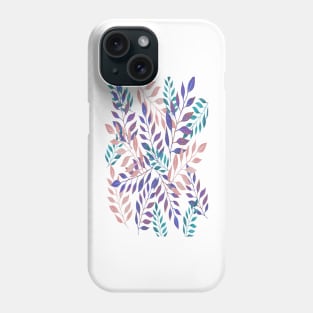 Abstract Leaf Arrangement (African Colors) Phone Case