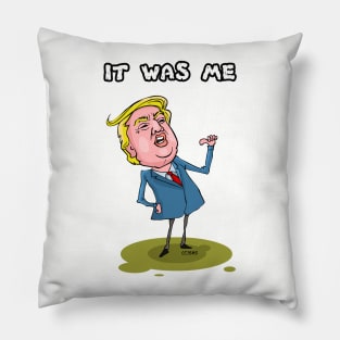 Trump It Was Me Pillow