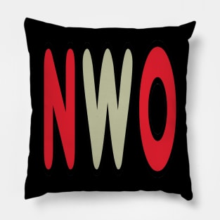 NWO New World Order Pillow