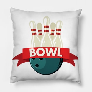 Let's Go Bowling! Pillow