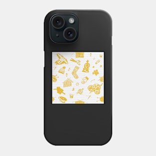 Tak Dee Sock - Yellow Phone Case