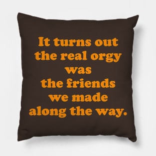 The Real Orgy Pillow