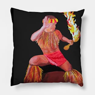 Fire Dancer Pillow