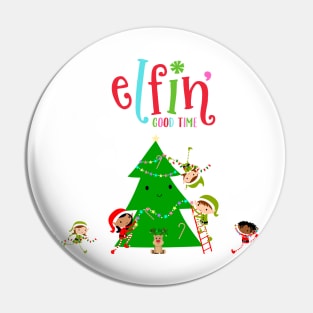 Elfin’ Good Time Pin