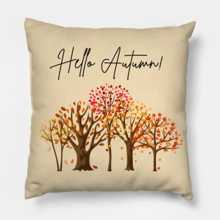 Hello Autumn here comes the falling leaves!! Pillow