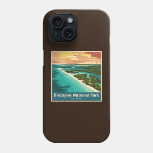 Retro Biscayne National Park Phone Case