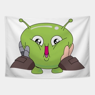 Cute Mooncake Final Space Tapestry