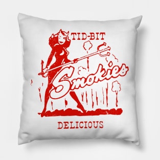 Vintage Delicious Tid Bit Smokies Pillow