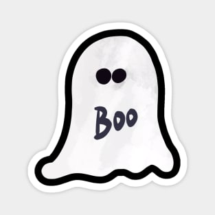 Boo Ghost Halloween Magnet