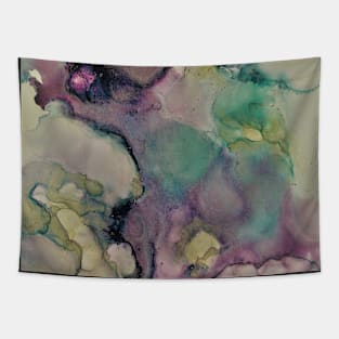 Abstract Colorful clouds Tapestry