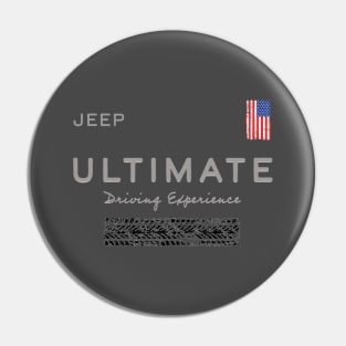 JEEP OWNERS AMERICAN CAR FRONT & BACK Pin