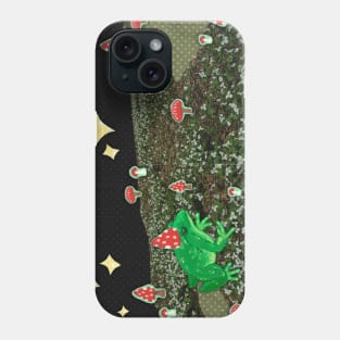 Frog Wizard Field Phone Case