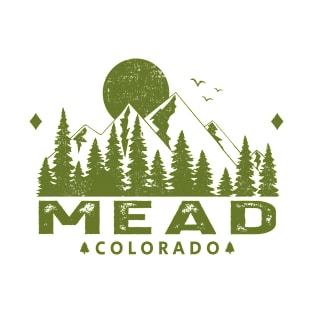 Mead Colorado Mountain Souvenir T-Shirt