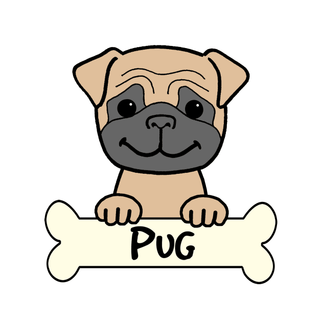 Pug by AnitaValle