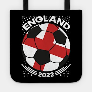 England Flag Soccer Football Team Tote