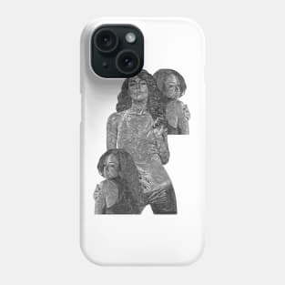 Aaliyah Pose Classic Mosaic Phone Case