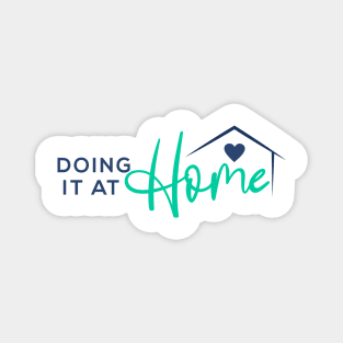 Doing It At Home Logo Magnet