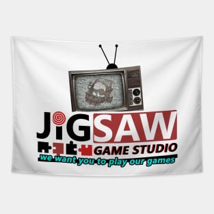 Saw/Jigsaw Game Studio Tapestry
