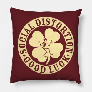 Social Good Luck Distortion Pillow