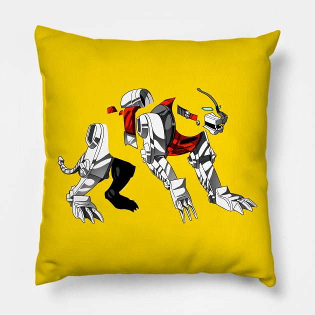 Asplenia Studios: Yellow Lion Pillow by AspleniaStudios