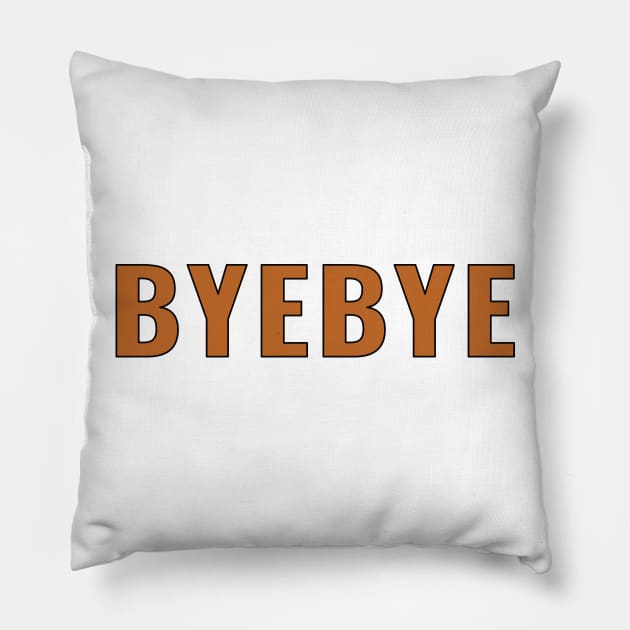 Hina (Hinamatsuri) "Bye Bye" Pillow by Kamishirts