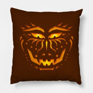 Pumpkin Face Pillow