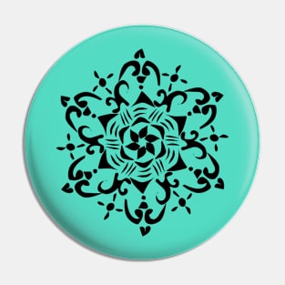 Mandala art Pin