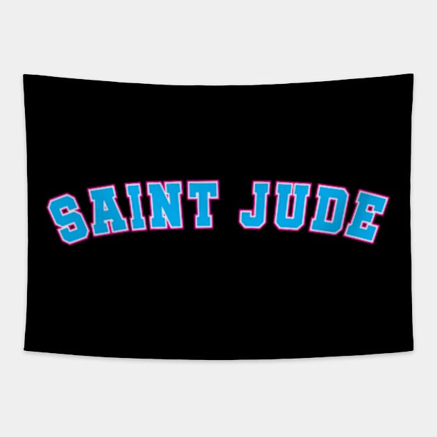 SAINT JUDE THADDEUS Tapestry by Obedience │Exalted Apparel