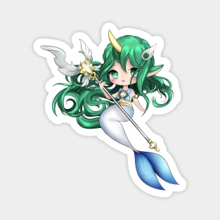 kawaii magic mermaid Magnet