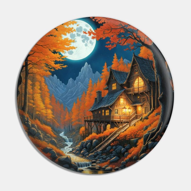 Landscape: Forest, autumn leaves, fall leaves, creek mountains Pin by R.W.TDesign