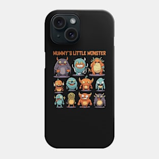 mummy´s little monster halloween Phone Case