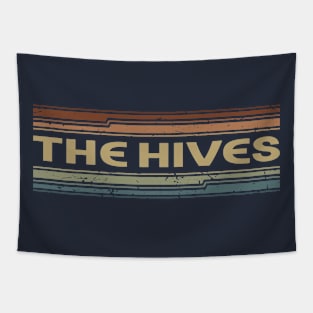 The Hives Retro Lines Tapestry