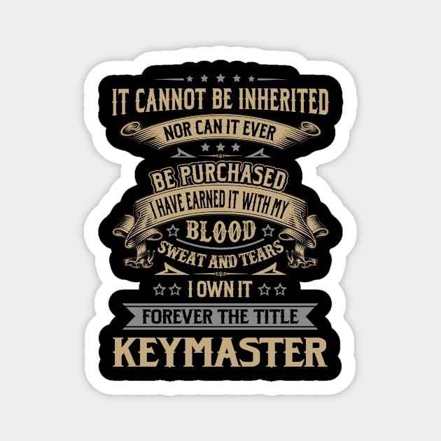 Forever the Title Keymaster Magnet by Shoes