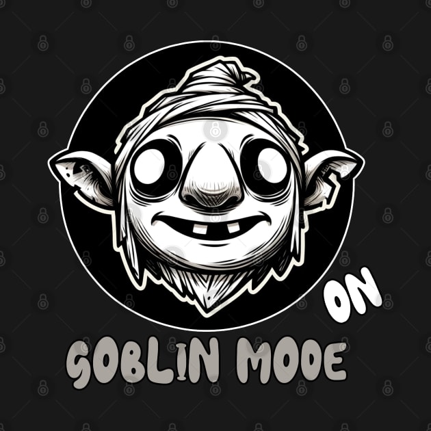 Goblin Goblincore 'Goblin Mode On' by ShyPixels Arts