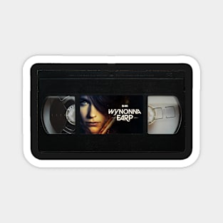 Wynonna Earp VHS Cassette Tape Magnet