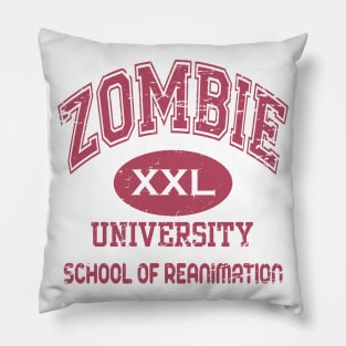 Zombie University School of Reanimation Pillow