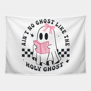 Aint No Ghost Like Holy Ghost Christian Halloween Tapestry