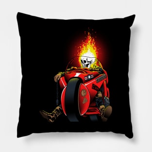 Rider of hell Pillow