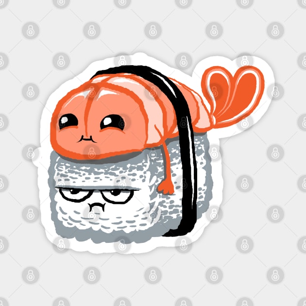 Sushi Friends Magnet by tduffyworld