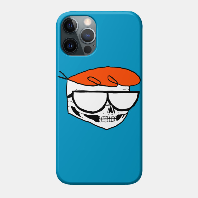Dexter Skull - Dexters Laboratory - Phone Case