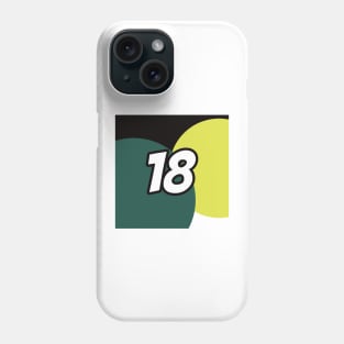 Lance Stroll Coloured Circles - Driver Number Phone Case