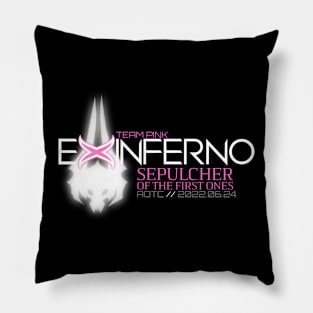 Team Pink AOTC Sepulcher of the First Ones T-Shirt (BLACK) Pillow