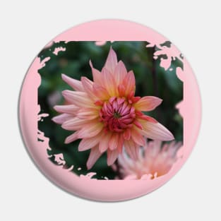 Pink Dahlia Pin