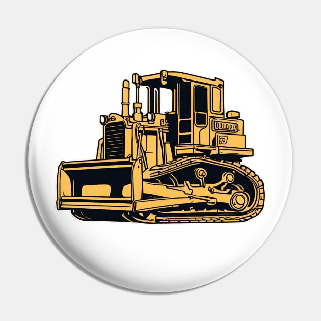 Bulldozer Pin by Sloat